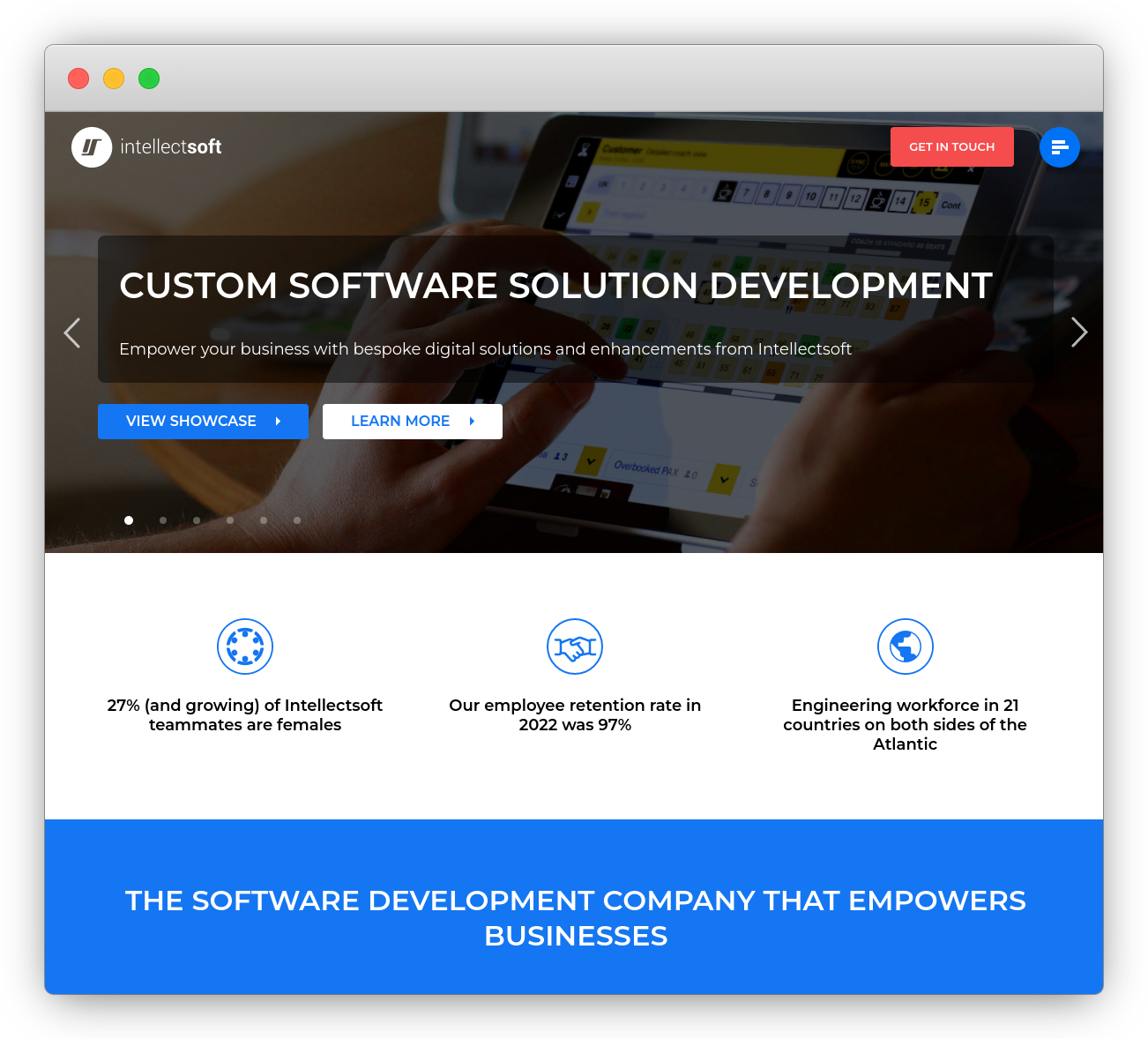 Intellectsoft- web dev agency